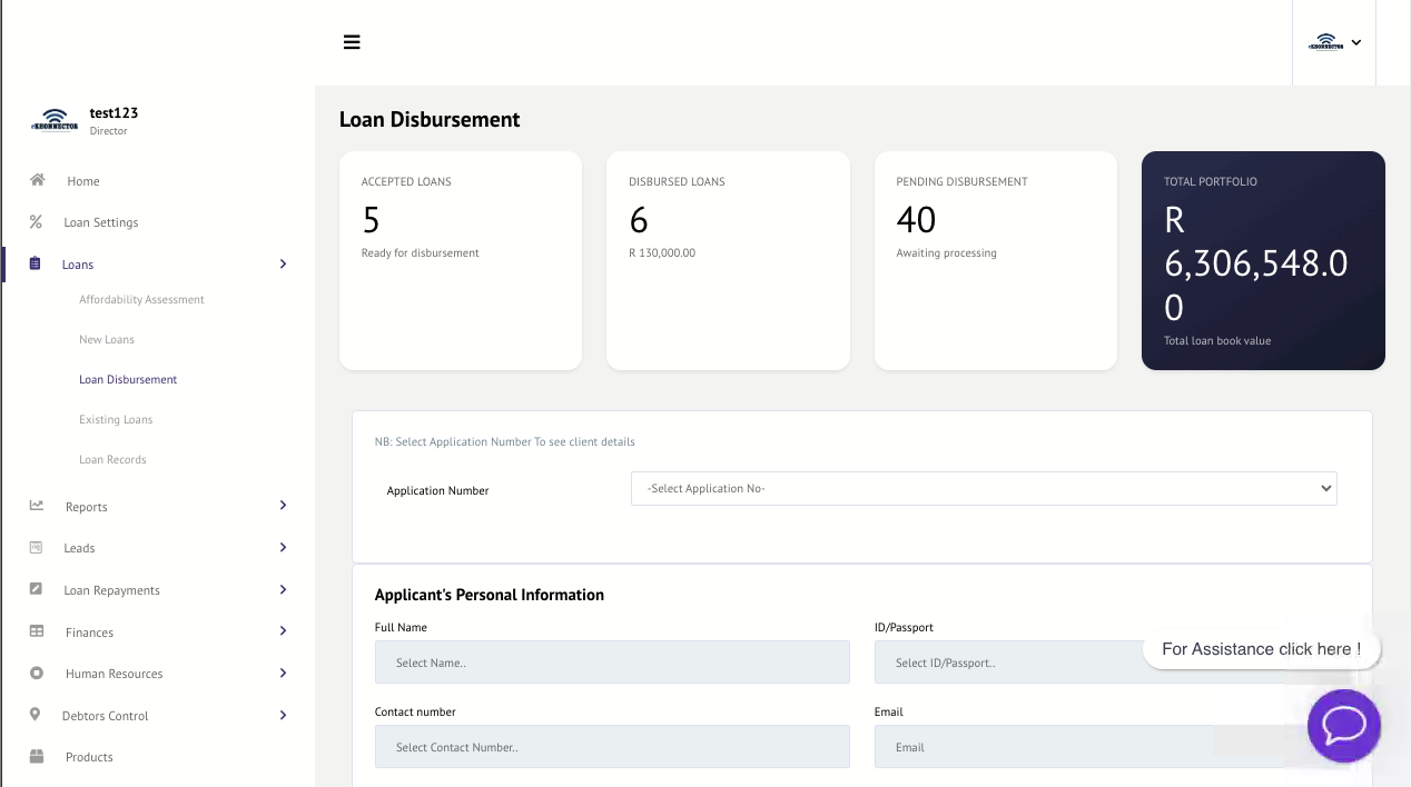 Fintech Dashboard